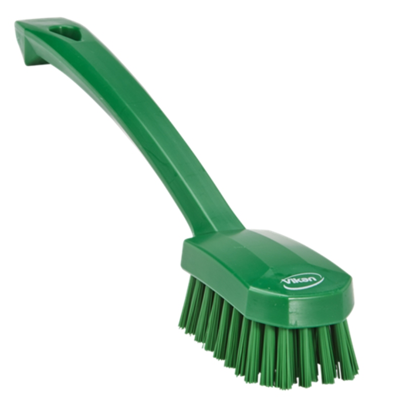 Vikan 30882 Utility Brush 10.2 Inch Medium Green