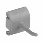 Vikan Hygienic Wall Bracket Single Hook Module - Grey