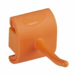 Vikan Hygienic Wall Bracket Single Hook Module - Orange