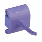 Vikan Hygienic Wall Bracket Single Hook Module - Purple