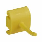 Vikan Hygienic Wall Bracket Single Hook Module - Yellow