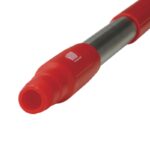 Vikan Stainless Steel Handle 40.4 Inch Red Close Up