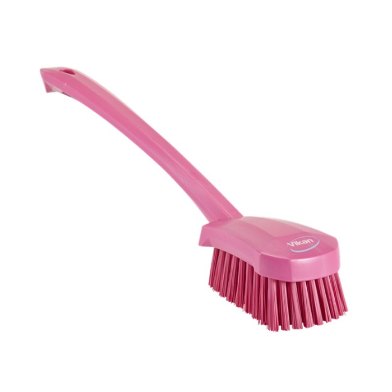 Vikan 16.3-inch Washing Brush with Long Handle
