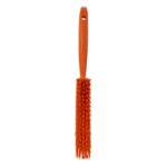 Vikan Hand Brush 13 Inch Medium Orange Bottom