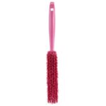 Vikan Hand Brush 13 Inch Medium Pink Bottom