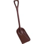 Vikan One-Piece Metal Detectable Shovel 10.2 Inch Red