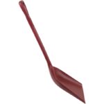 Vikan One-Piece Metal Detectable Shovel 13.7 Inch Red Side