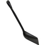 Vikan One-Piece Shovel 10.2 Inch Black Side