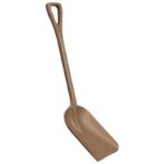 Vikan One-Piece Shovel 10.2 Inch Brown
