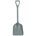 Vikan One-Piece Shovel 10.2 Inch Grey Front