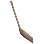 Vikan One-Piece Shovel 13.7 Inch Brown Side