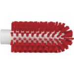 Vikan Pipe Cleaning Brush fhandle 2.5 Inch Stiff Red Side