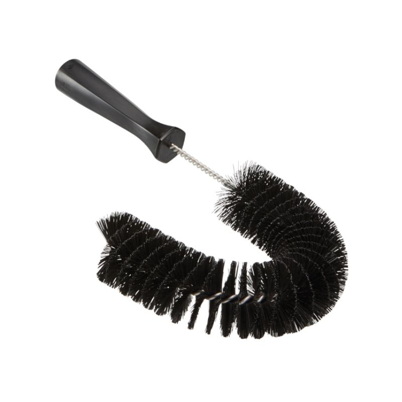 Vikan Pipe Exterior Brush 14.2-inch - Black