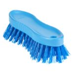 Vikan Scrubbing Brush 6.7 Inch Stiff Blue