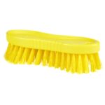 Vikan Scrubbing Brush 6.7 Inch Stiff Yellow Side