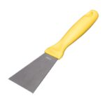 Vikan Stainless Steel Scraper 3 Inch Yellow Side