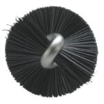 Vikan Tube Brush 12.2 Inch Stiff Black Bottom