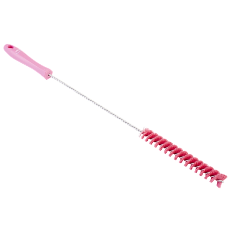 Vikan Tube Brush 19.7 Inch Medium Pink