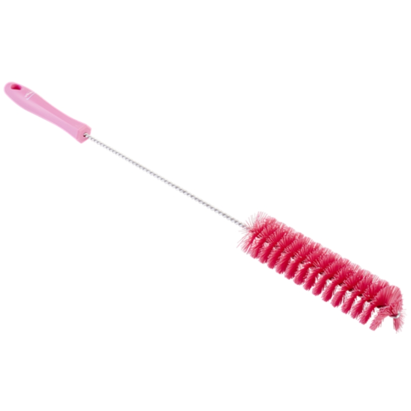 Vikan Tube Brush 19.7 Inch Stiff Pink
