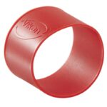 Vikan Color Coding Rubber Band x (5) 1.6 Inch Red