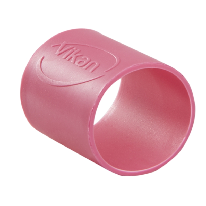 _Vikan Color Coding Rubber Bands (5) 1 Inch pink