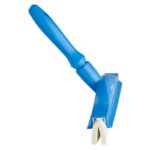Vikan Hand Squeegee with Replacement Cassette 9.8 Inch Blue Side
