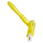Vikan Hand Squeegee with Replacement Cassette 9.8 Inch Yellow Side