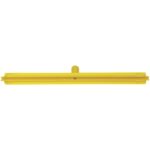 Vikan Hygienic Floor Squeegee wreplacement cassette 23.6 Inch Yellow Front