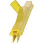 Vikan Hygienic Floor Squeegee wreplacement cassette 23.6 Inch Yellow Side