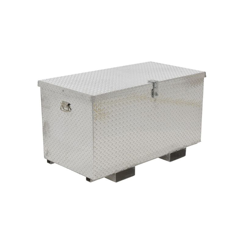 Vestil APTS-2436-F Aluminum Portable Tool Box with Fork Pockets