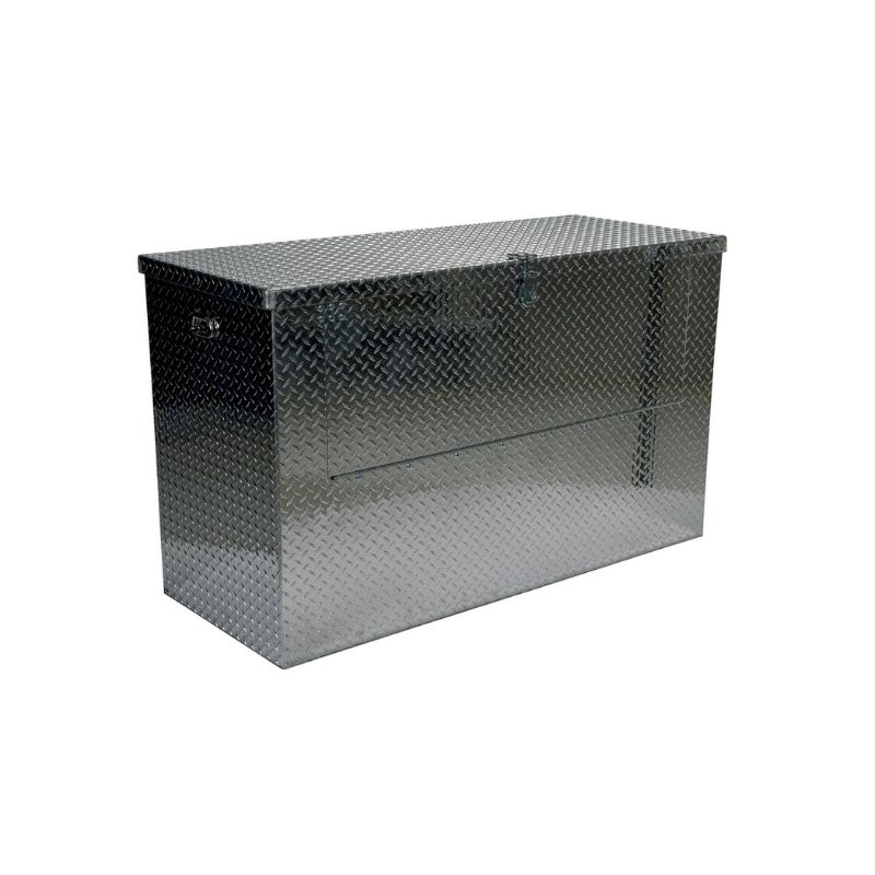 Vestil APTS-2460-FD Aluminum Portable Tool Box with Fold Down Front Door