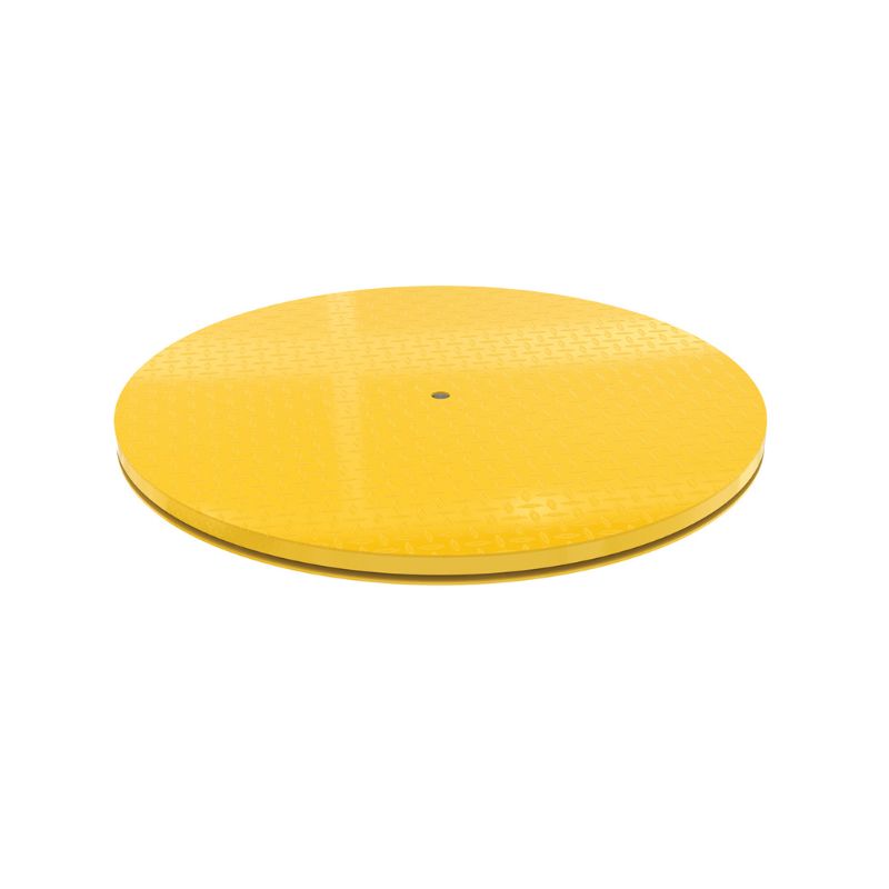 Vestil CA-KP-60R-4 Heavy Duty Round King Pin Carousel