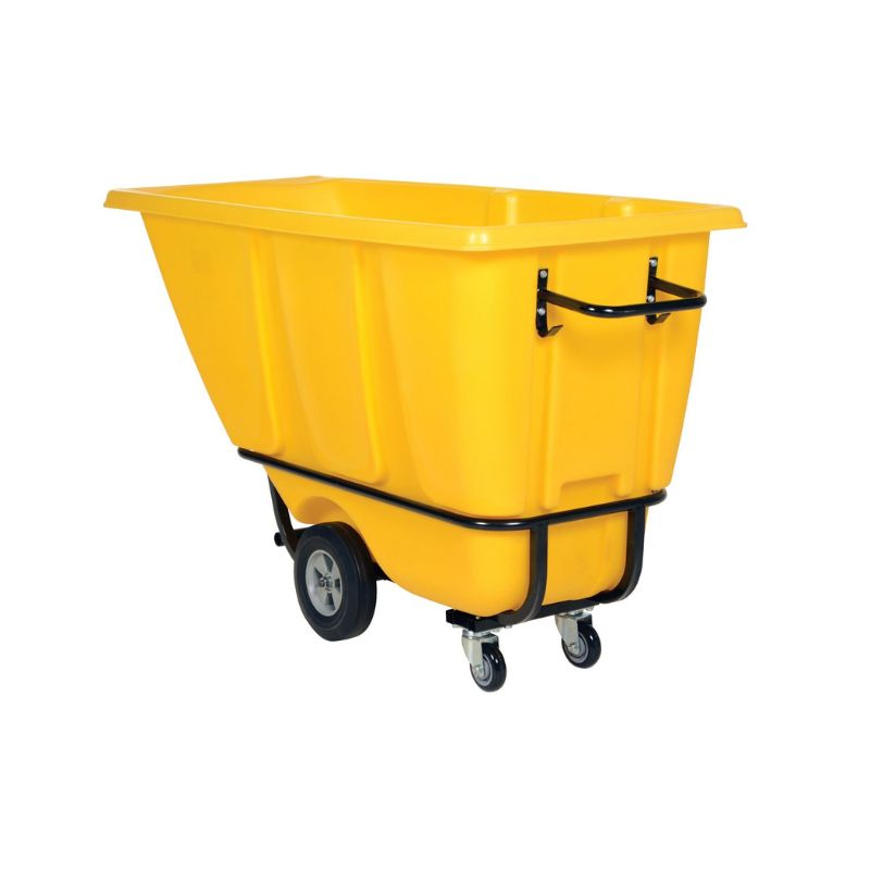 Vestil TDT-50-HD-YELLOW Plastic Heavy Duty Tilt Truck