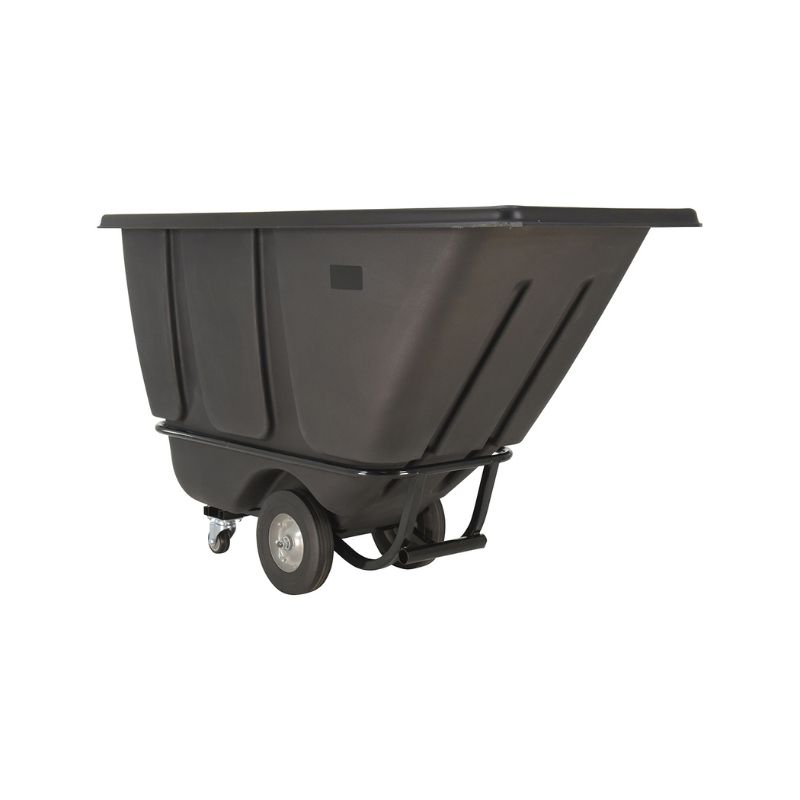 Vestil TDT-50-MD-BLACK Plastic Medium Duty Tilt Truck