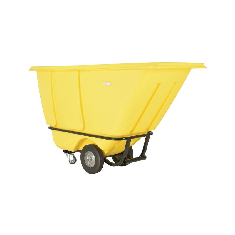 Vestil TDT-50-MD-YELLOW Plastic Medium Duty Tilt