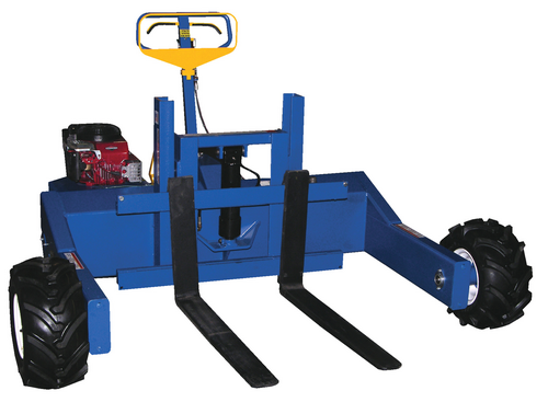 VESTIL ALL-T-2-GPT-L Steel Gas Powered All-Terrain Pallet Jack