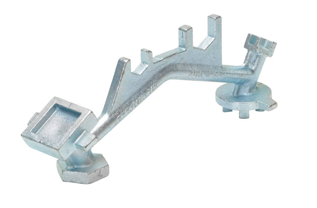 Vestil BNW-I-W Angled Hand Drum Bung Nut Wrench 1