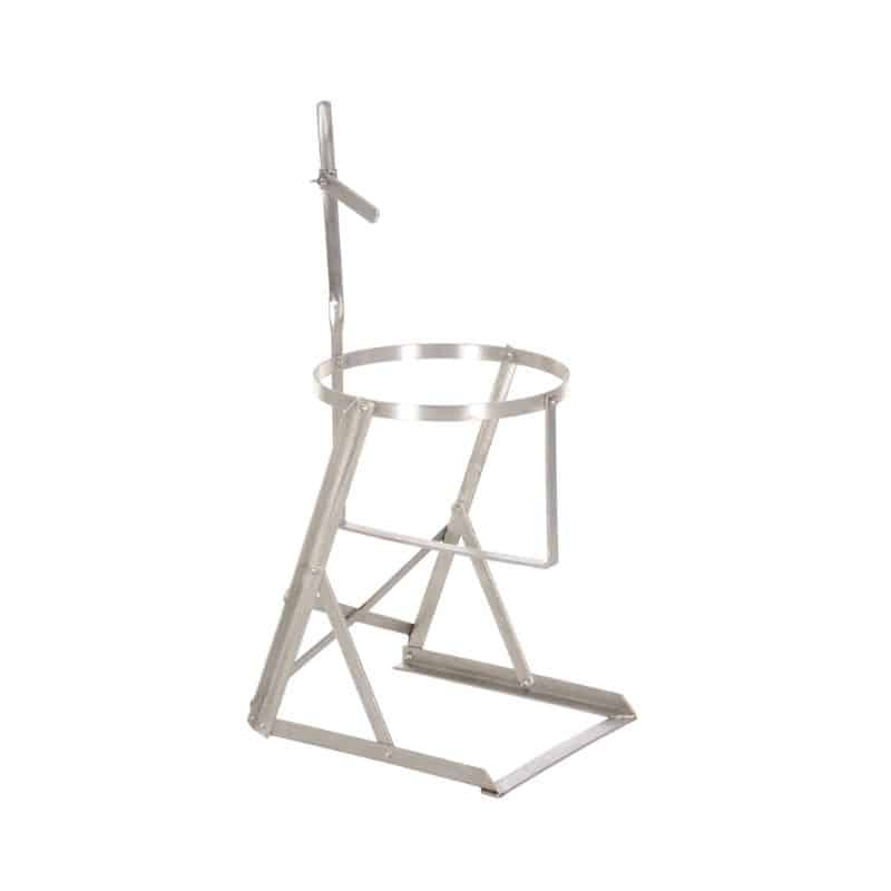 Vestil CAN-S Stainless Steel Manual Pail Tipper