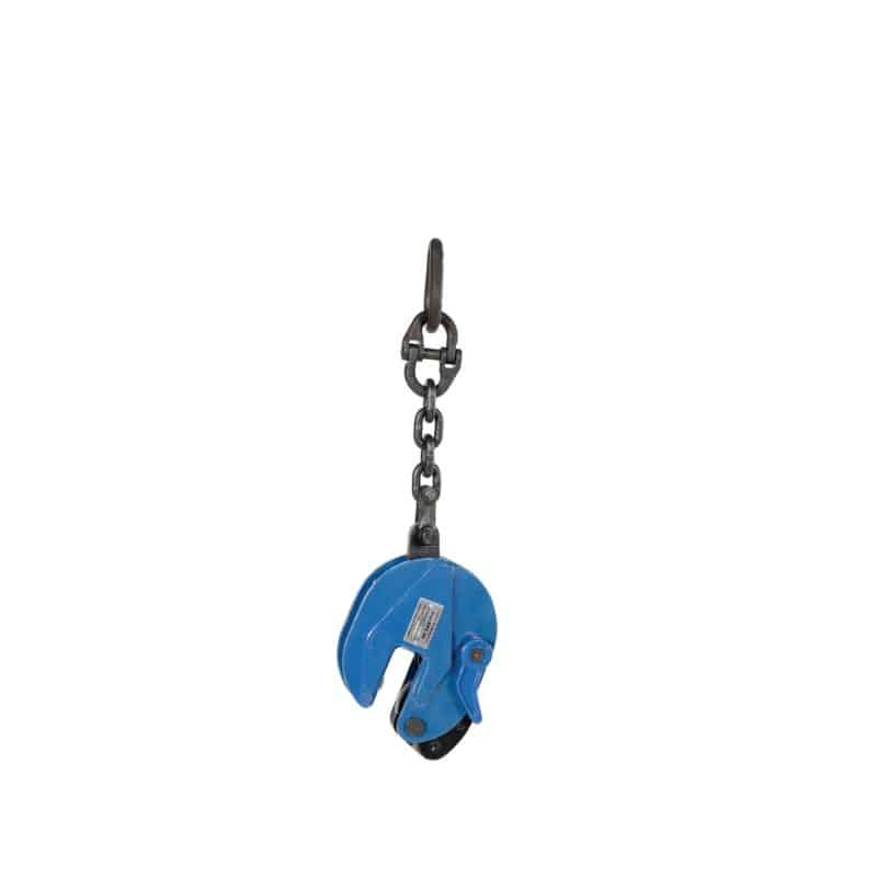 Vestil CPC-20 Steel Vertical Plate Clamp with Chain