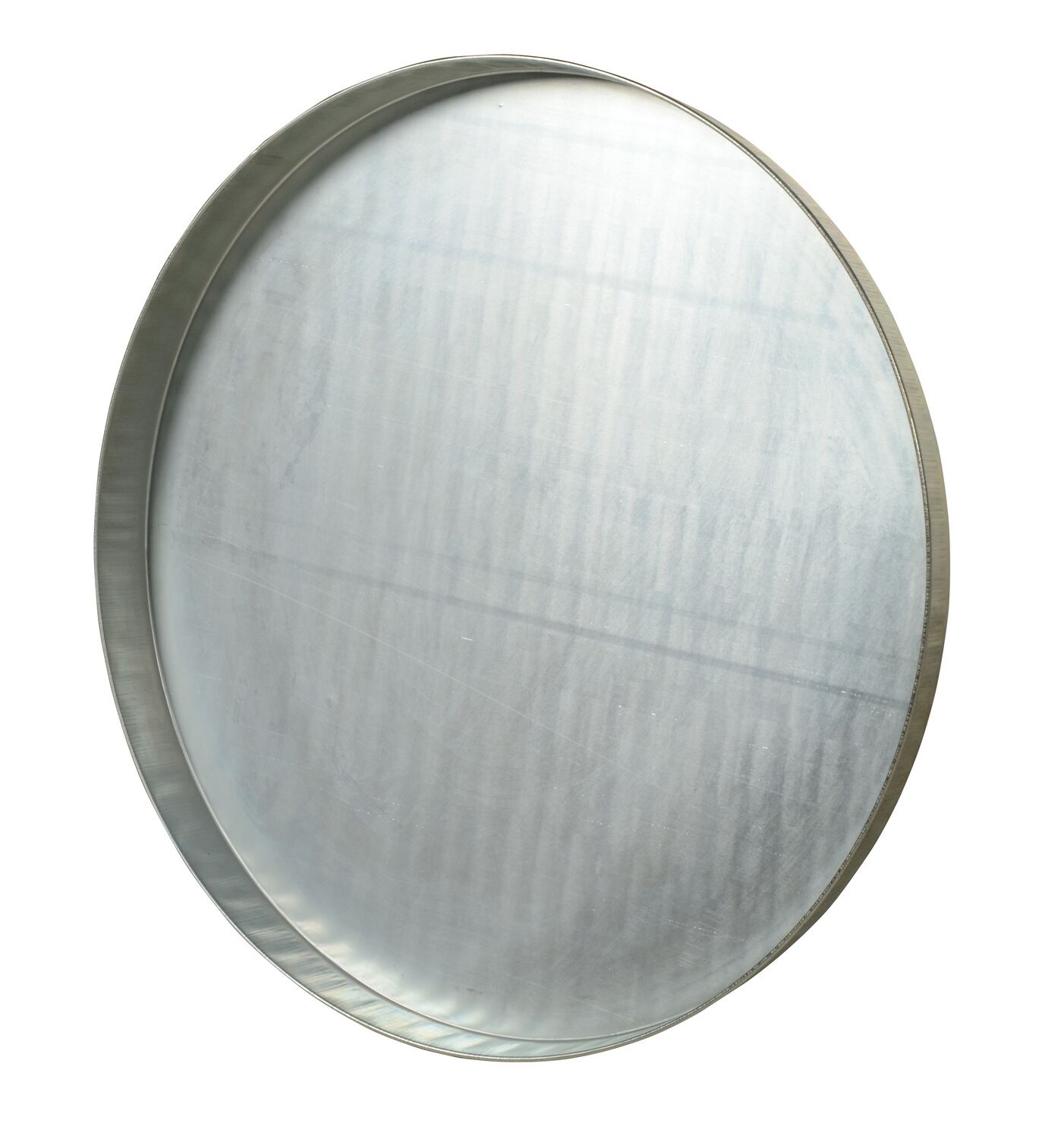 Vestil DC-245-15PKG Galvanized Steel Open Head Drum Cover 1