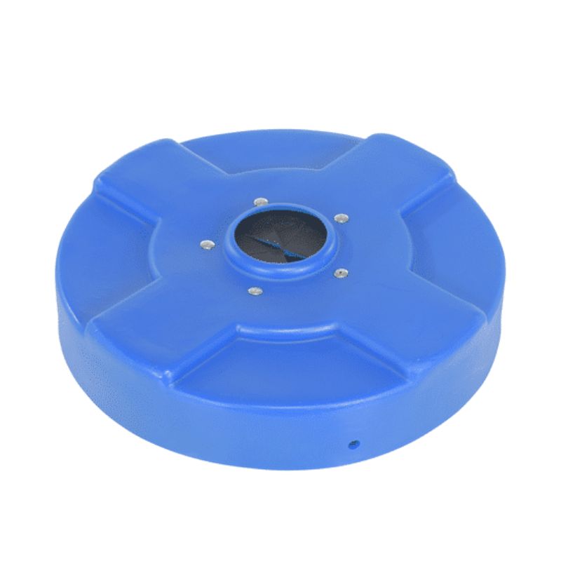 Vestil DC-P-30-CANF-BU Low-Density Polyethylene Drum Recycling Lid