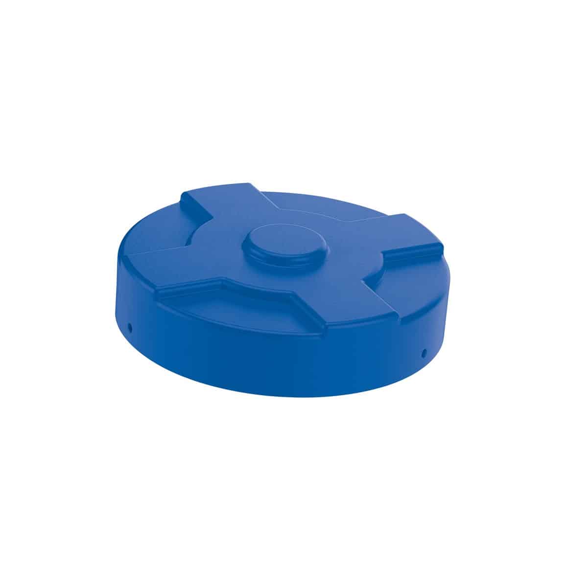 Vestil DC-P-55-BU Low-Density Polyethylene Drum Cover