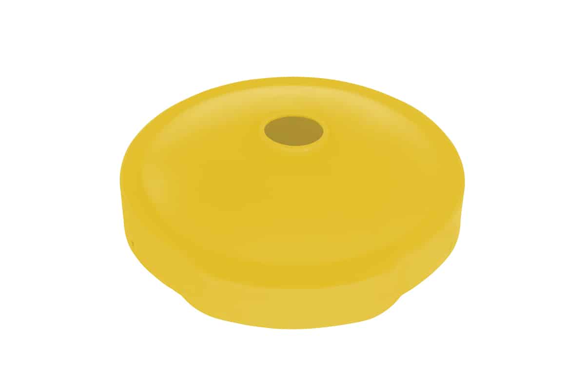 Vestil DC-P-55-CAN-UF-YL Drum Recycling Flap