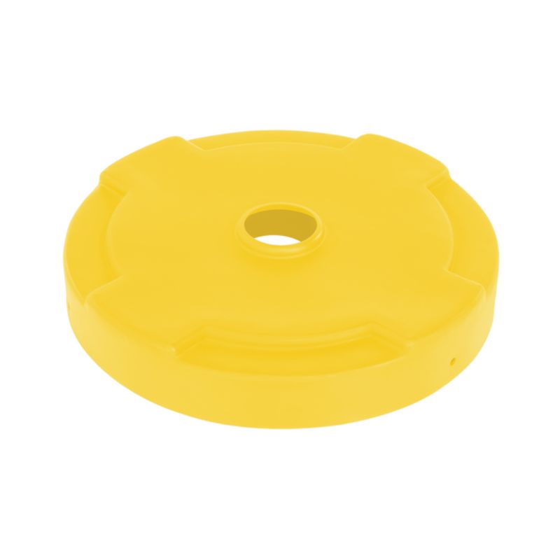 Vestil DC-P-55-CAN-YL Low-Density Polyethylene Universal