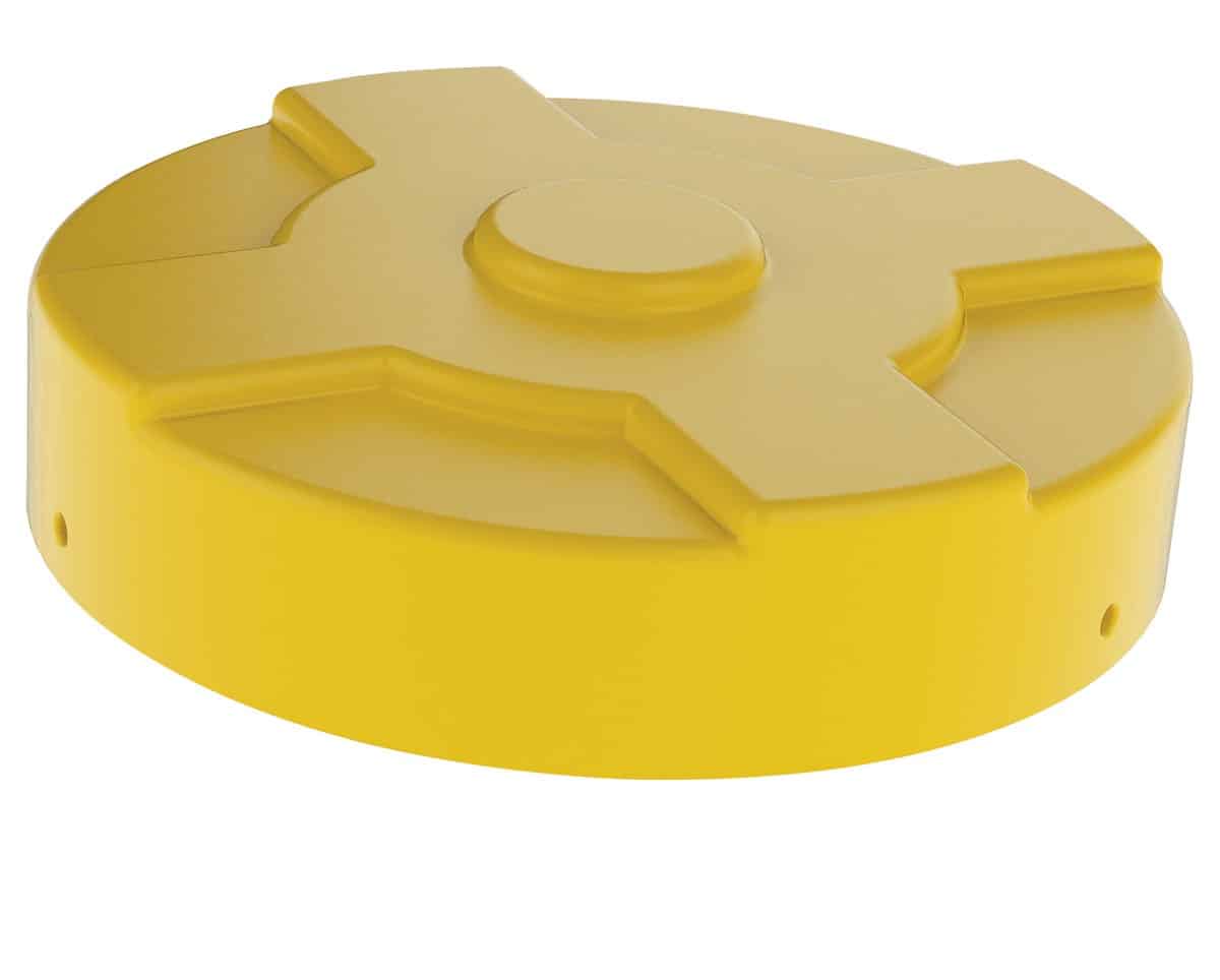 Vestil DC-P-55-YL Polyethylene Drum Cover
