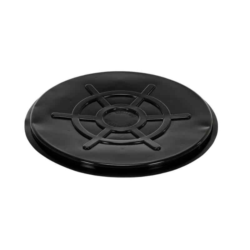 Vestil DC-TP-B Polyethylene Drum Cover Closed Head (1)