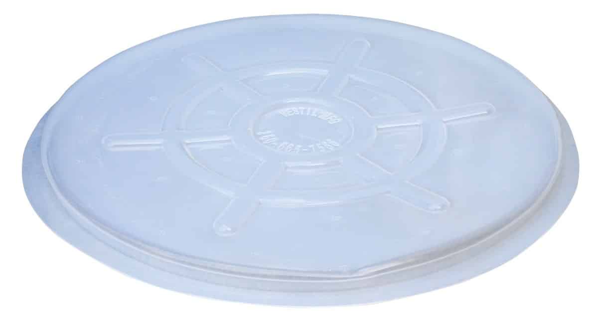 Vestil DC-TP Polyethylene Drum Cover Closed Head 1