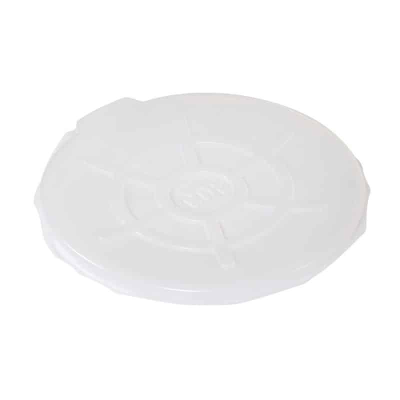 Vestil DC-TPO Polyethylene Drum Cover Open Head (1)