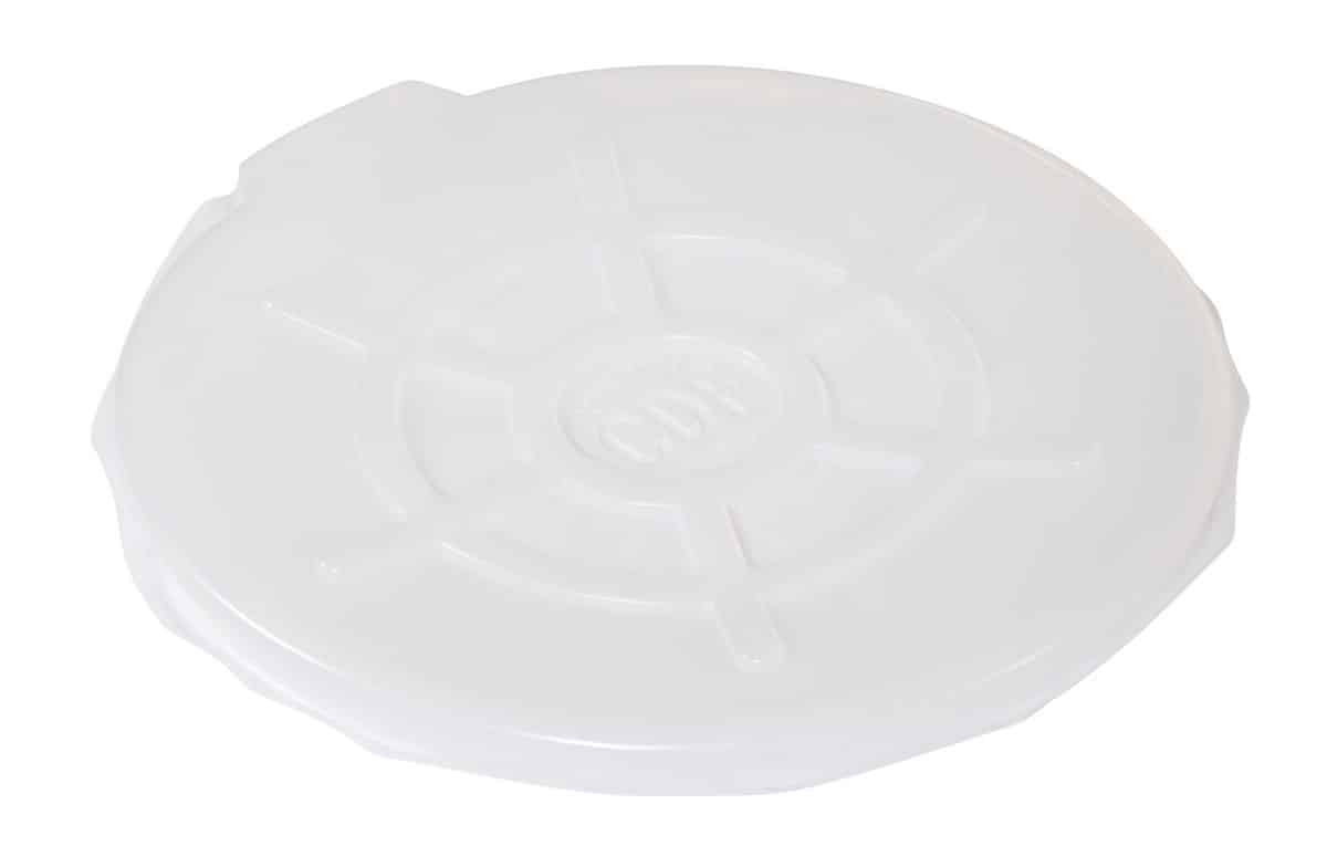 Vestil DC-TPO Polyethylene Drum Cover Open Head 1