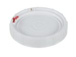 Vestil LID-SCR Polyethylene Gallon Lid for Screw Top Pail White 1